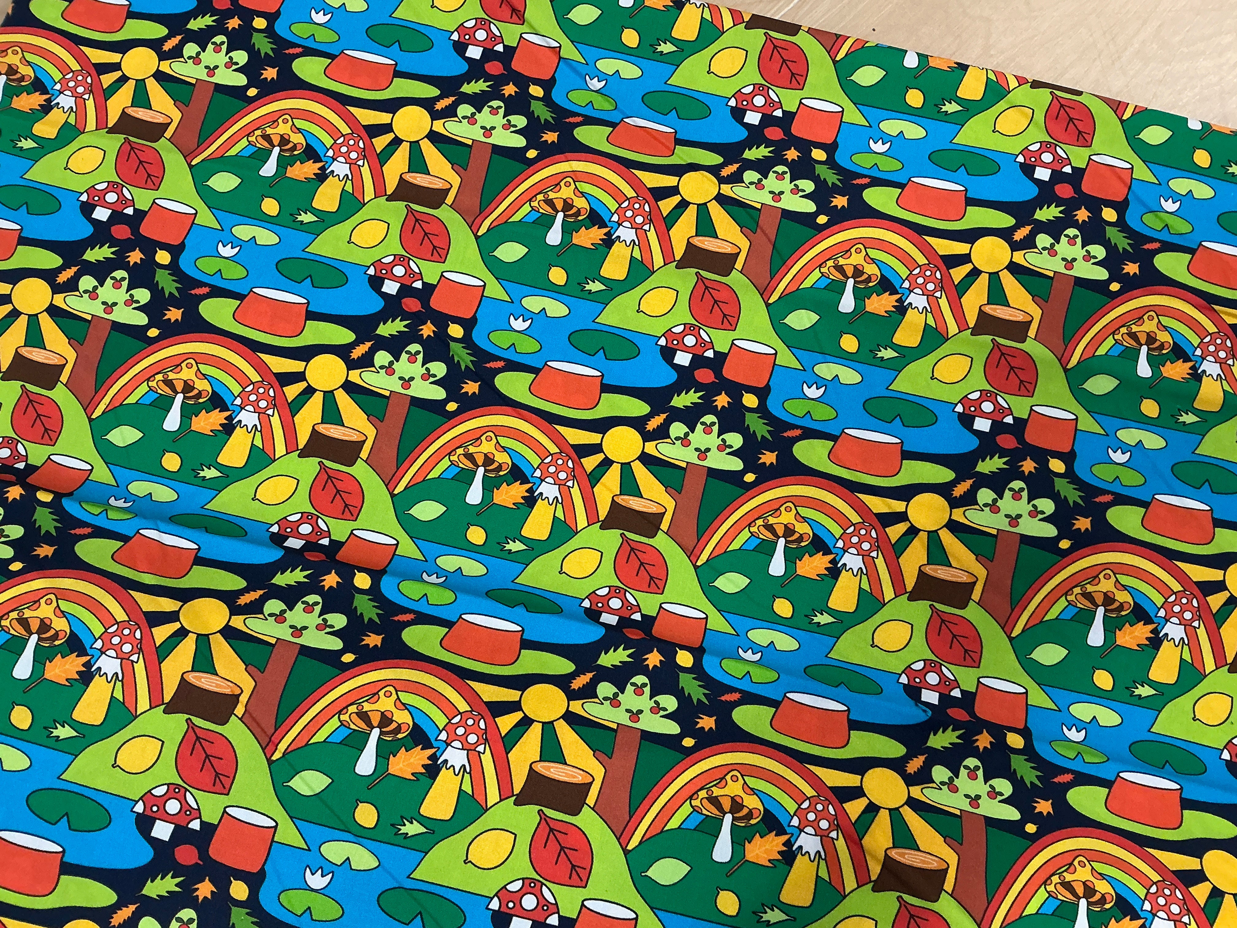 Fantasy Forest Cotton Poplin