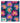 PRE ORDER Bright Bold Flower Heads BRUSHED BACK French Terry - DUE IN STOCK END OCTOBER