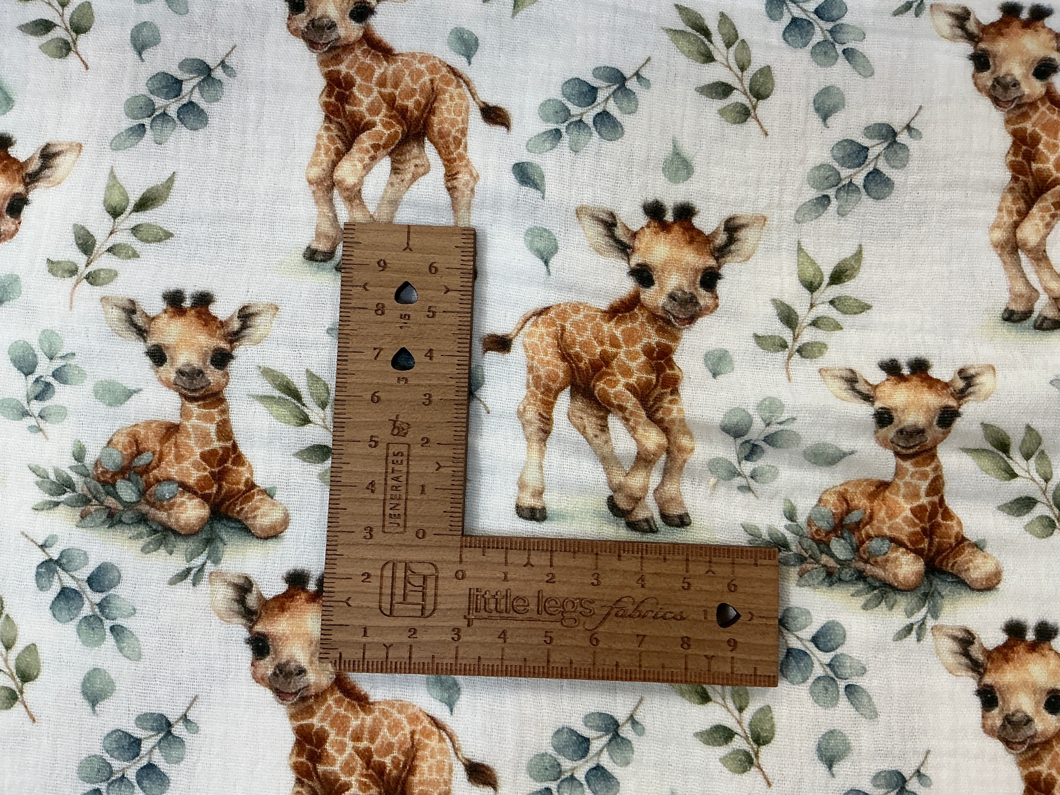 Baby Giraffe Double Gauze