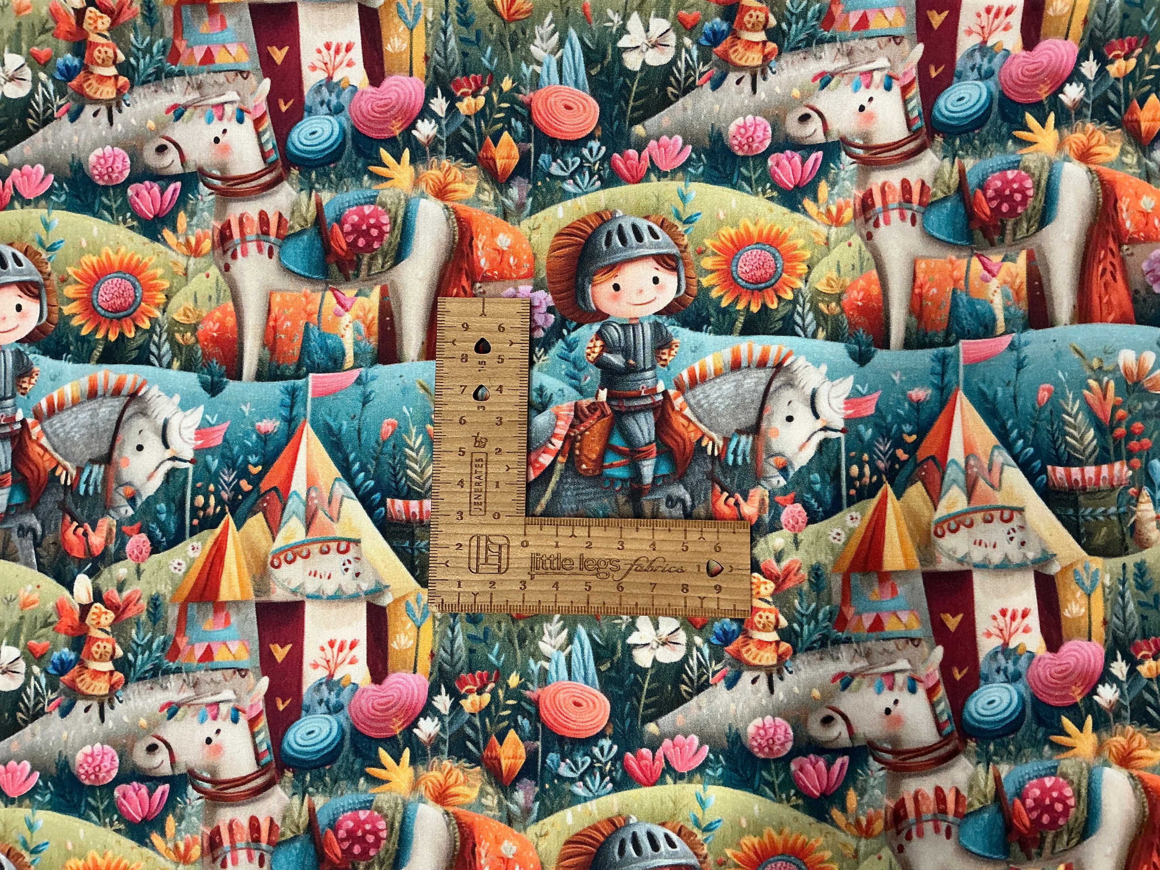 A Knights Tale Cotton Poplin