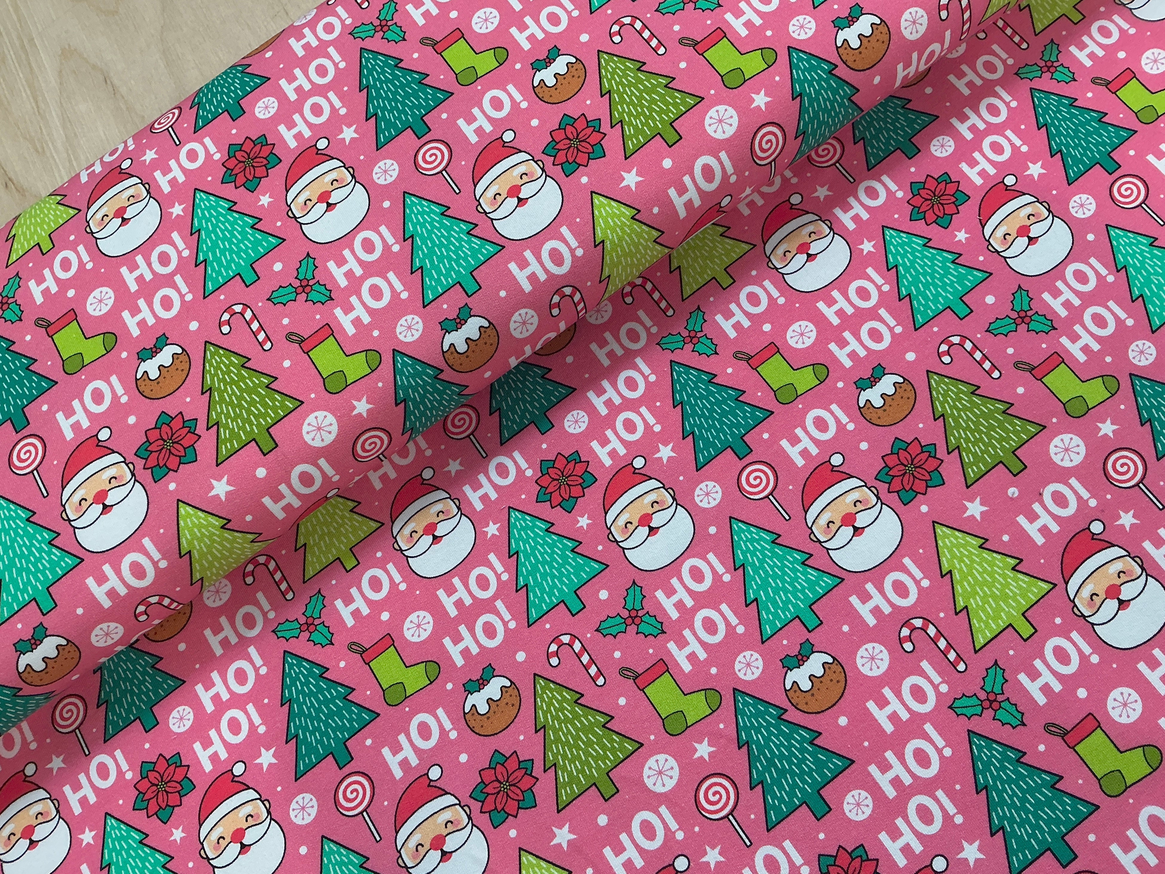 Pink HOHOHO Cotton Jersey