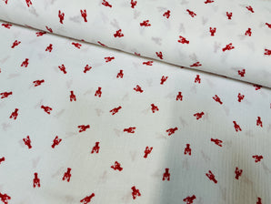 Little Lobster Double Gauze