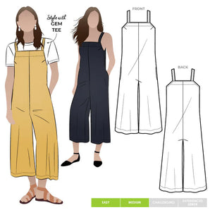 Style Arc Mildred Jumpsuit Paper Sewing Pattern Sizes 18-30
