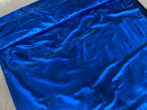 SALE - Metallic Blue Elastine