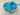 Aqua with Silver Teeth Continuous Zipper Tape