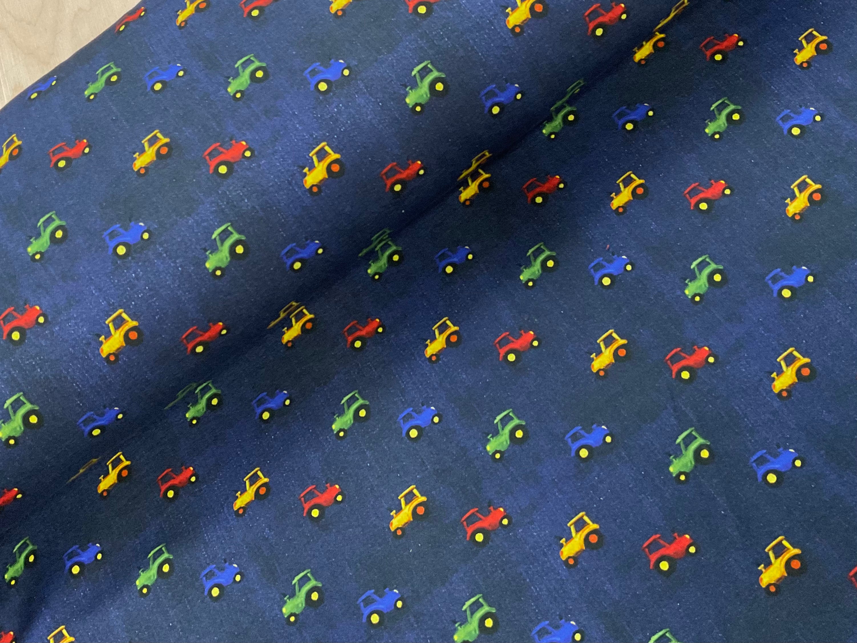 Bright Tractors Denim Look Alpine Fleece