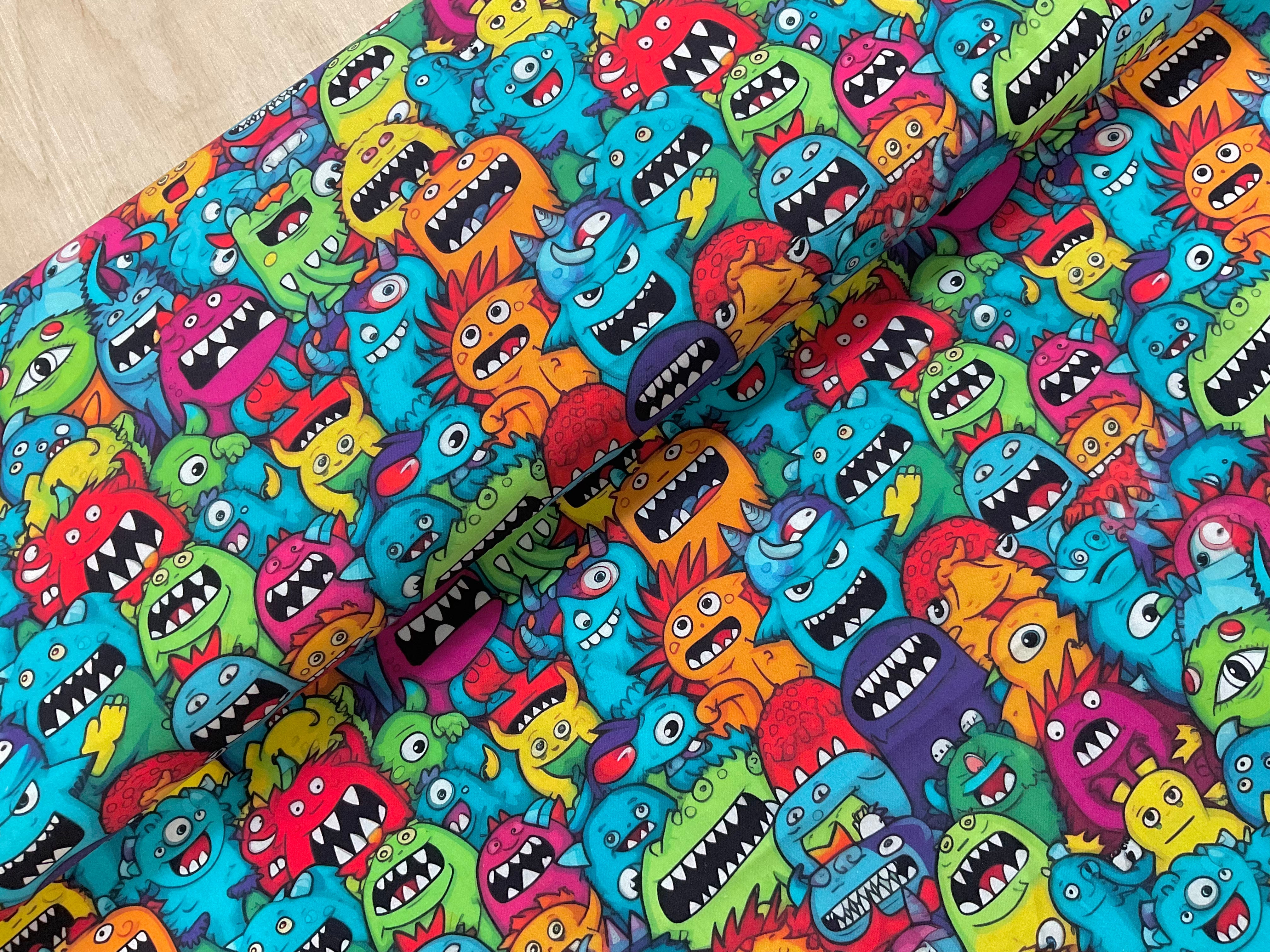 Ugly Monsters Organic Cotton Poplin