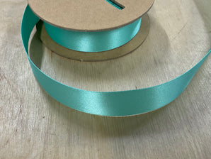 25mm Mint Satin Ribbon