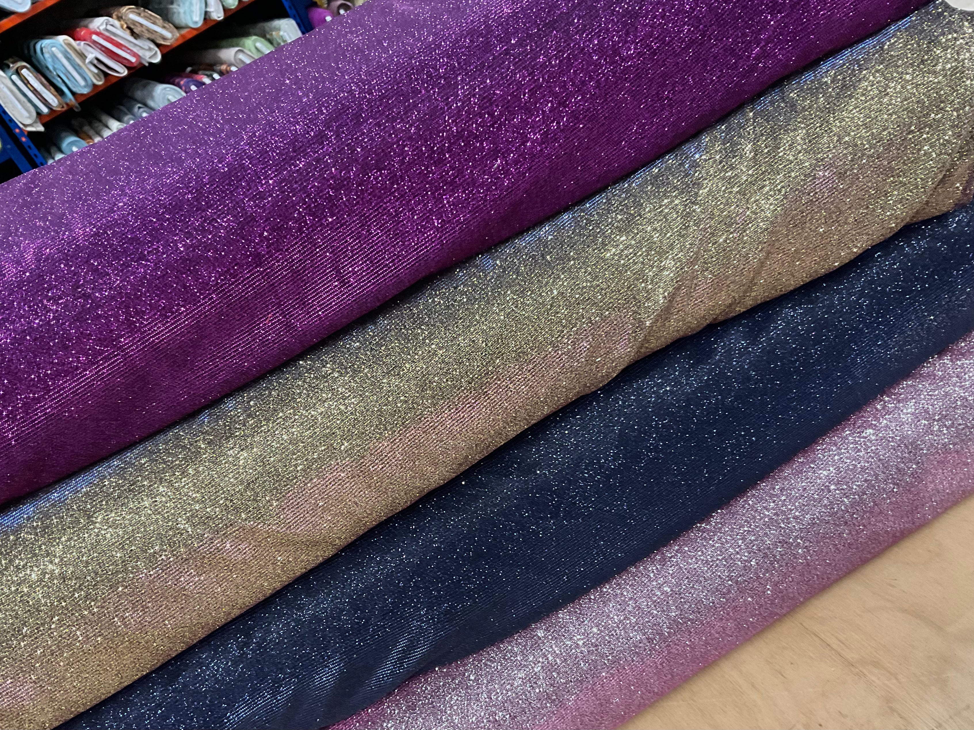 STOCKROOM CLEARANCE - Glitter Stretch Fabric