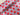Strawberry Single Sided Stretch Minky Fleece