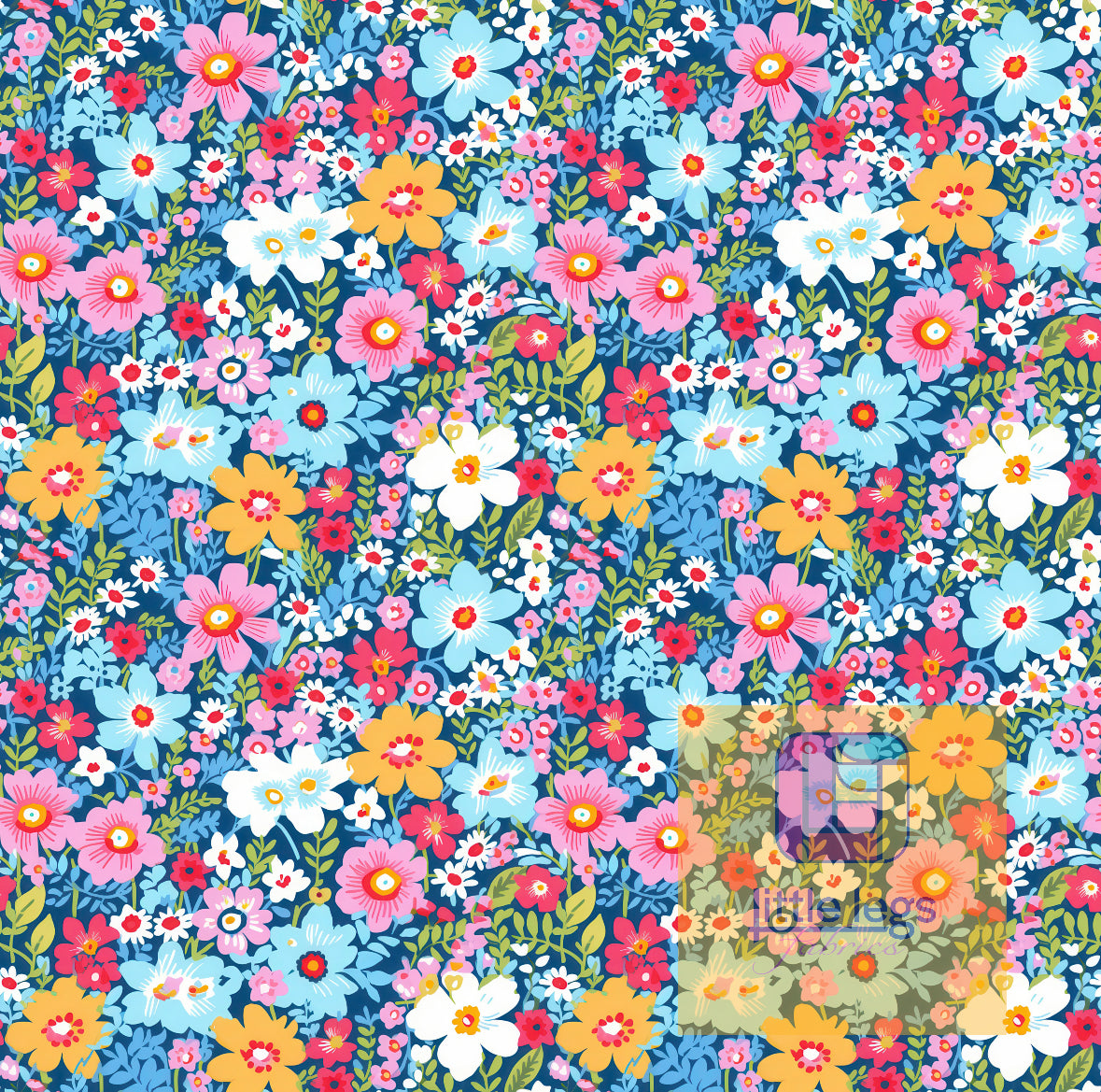 PRE ORDER Summer Dayz Floral Ocean Jersey - DUE IN STOCK MID MAY