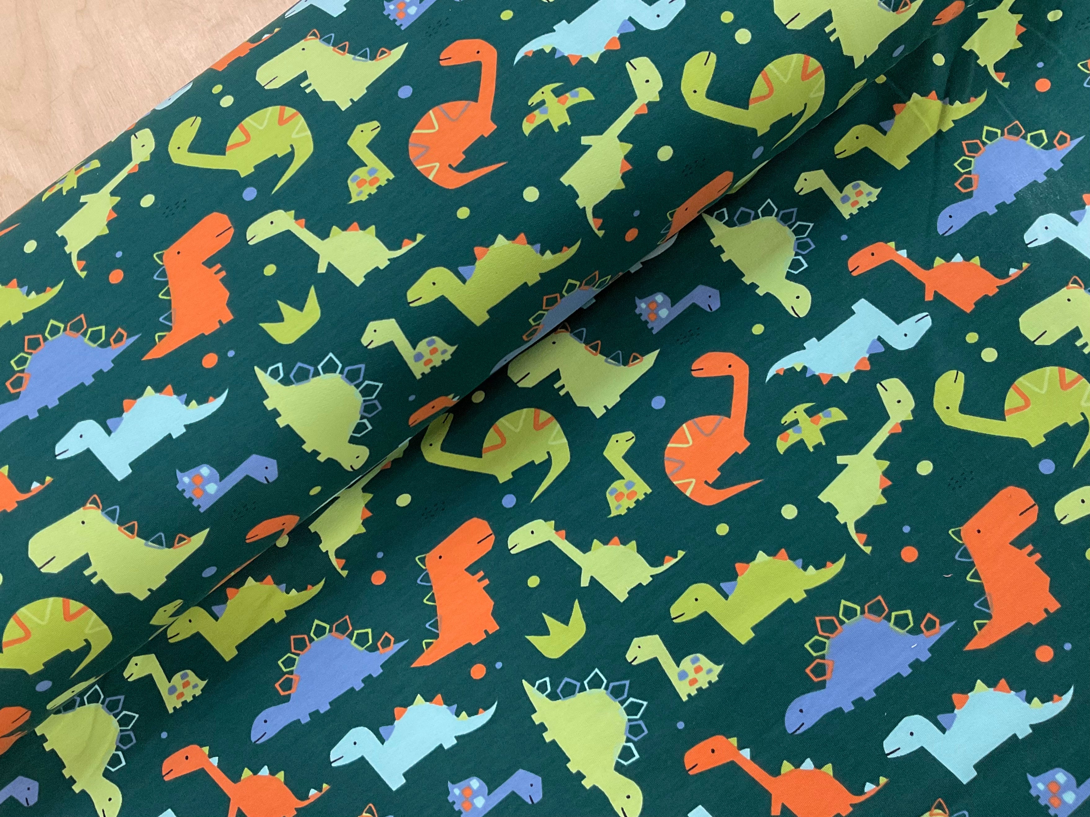 Cute Dinos French Terry
