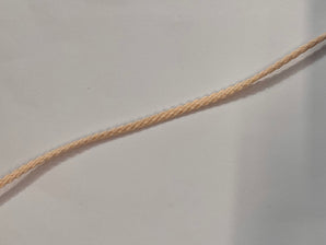 5mm Pale Peach Drawstring Cord