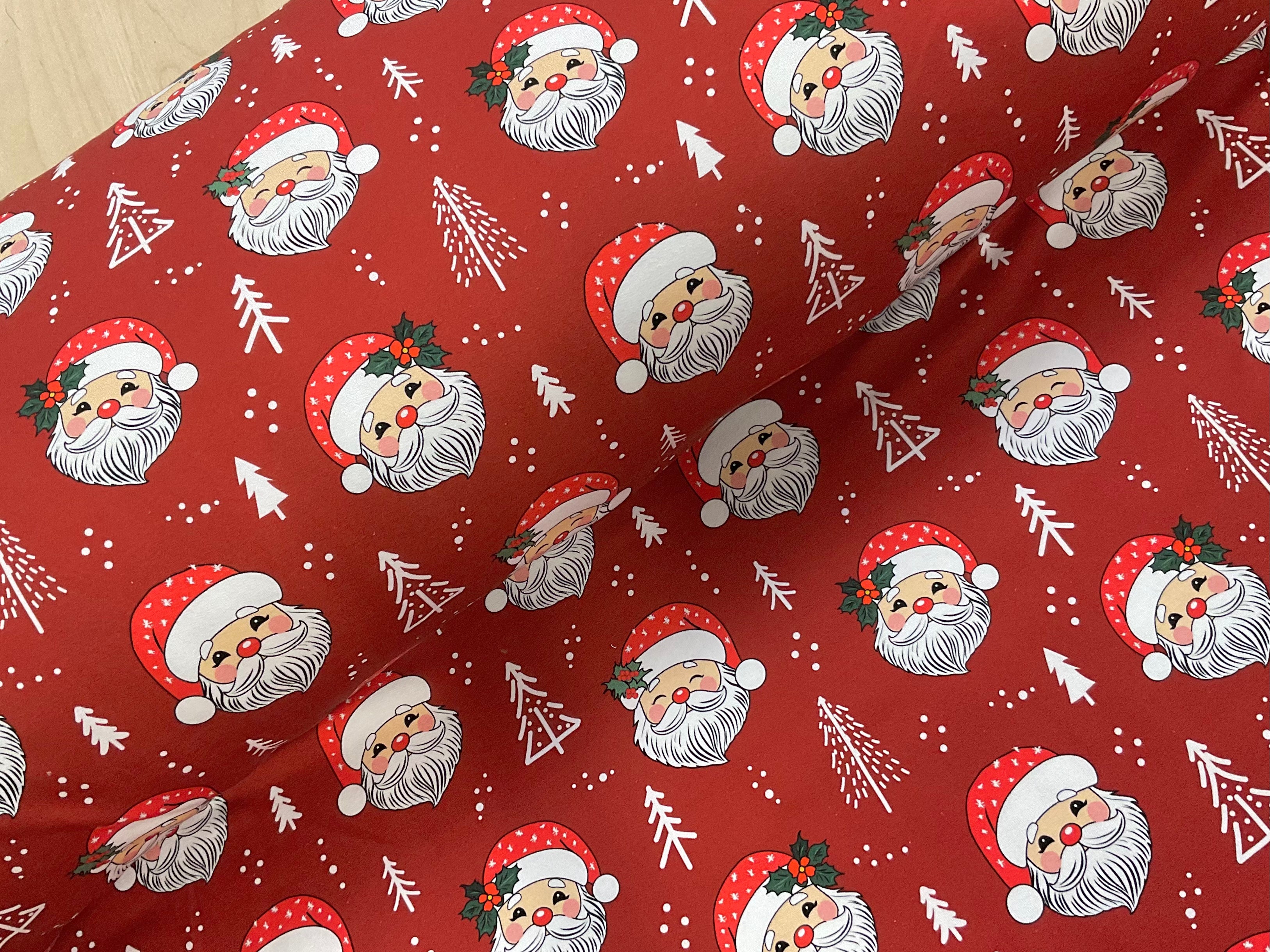 Santa Red French Terry