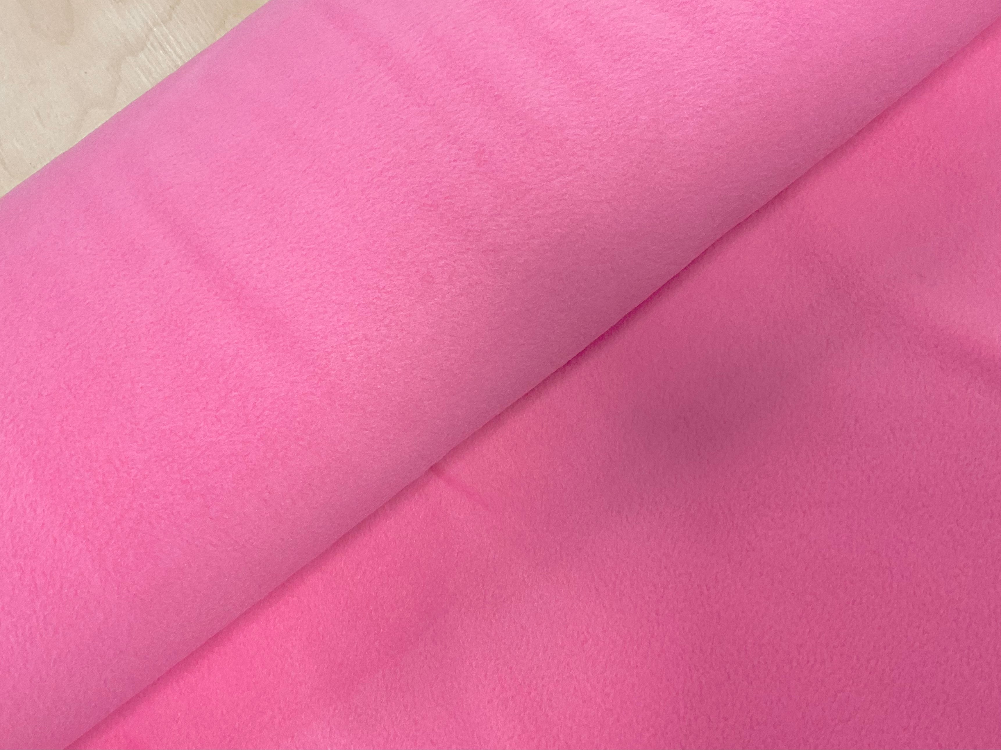 STOCKROOM CLEARANCE - Pink Double Sided Fleece