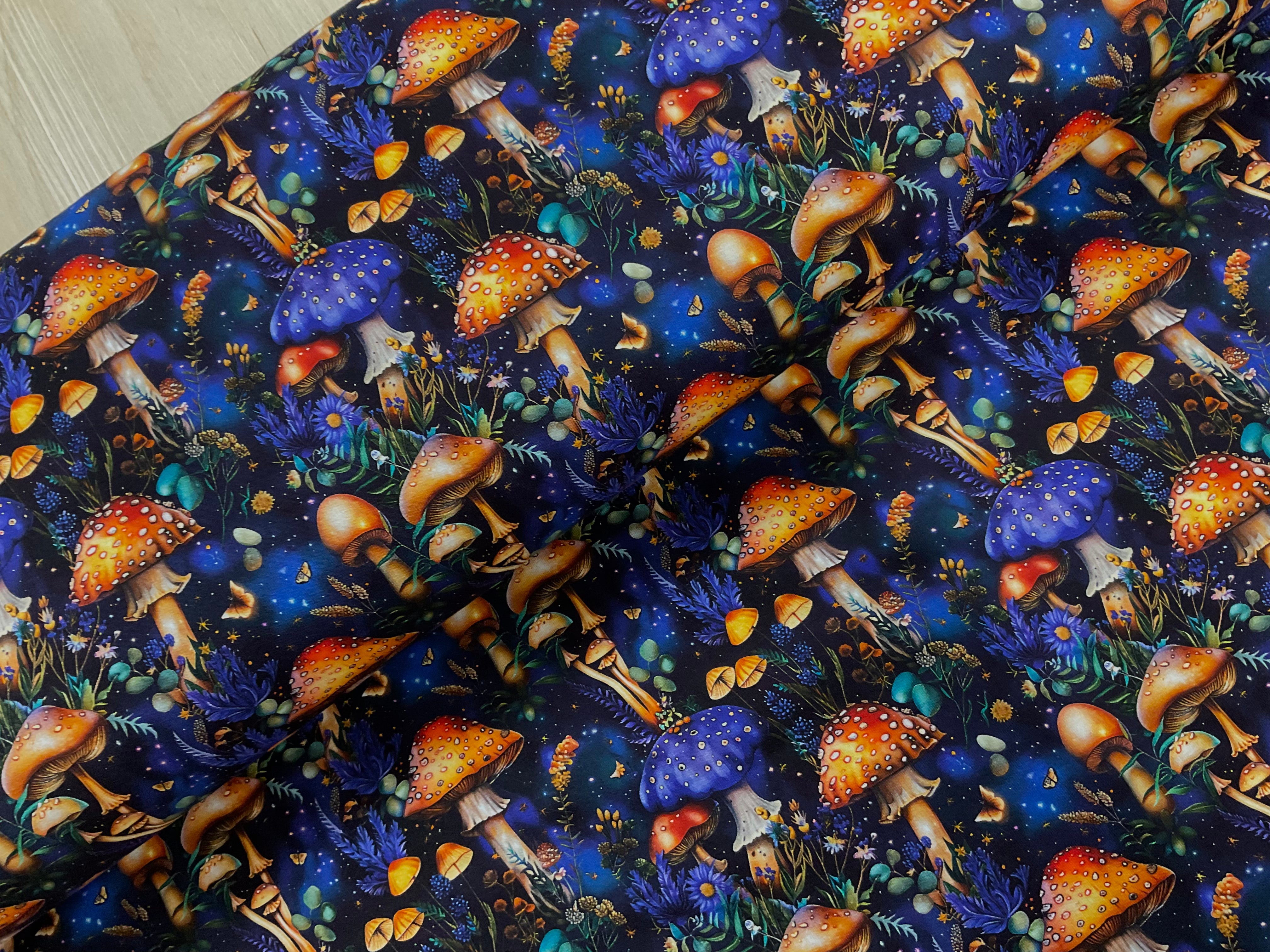 Magical Forest Floor French Terry