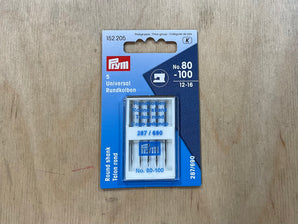 Prym Round Shank Universal Needles 80 - 100