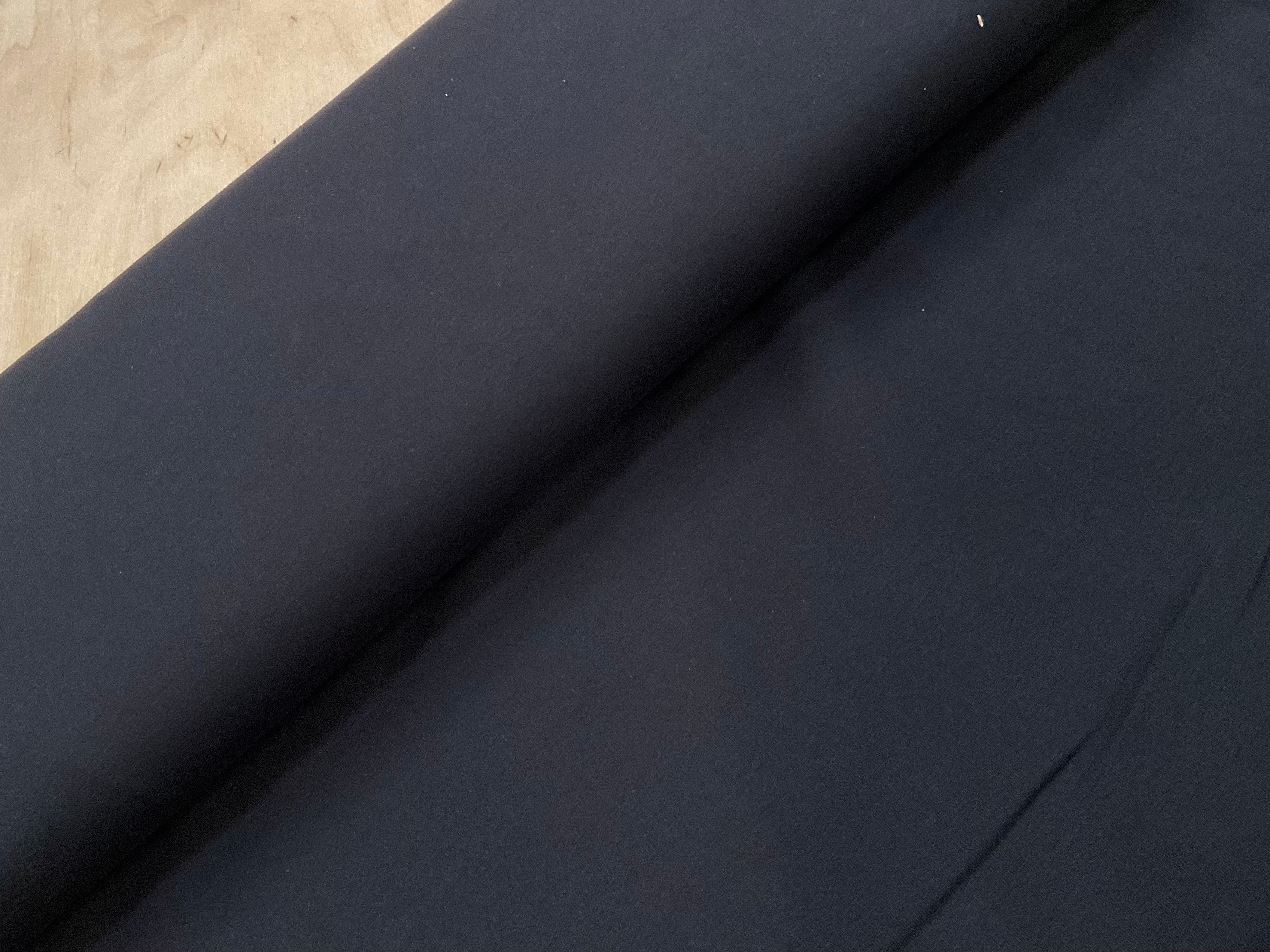 FLAWED Black Brushed Back French Terry