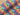 PRE ORDER Rainbow Hearts on White Cotton Jersey Fabric - DUE IN STOCK MID JUNE