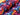 Multicoloured Galaxy Swirl Alpine Fleece