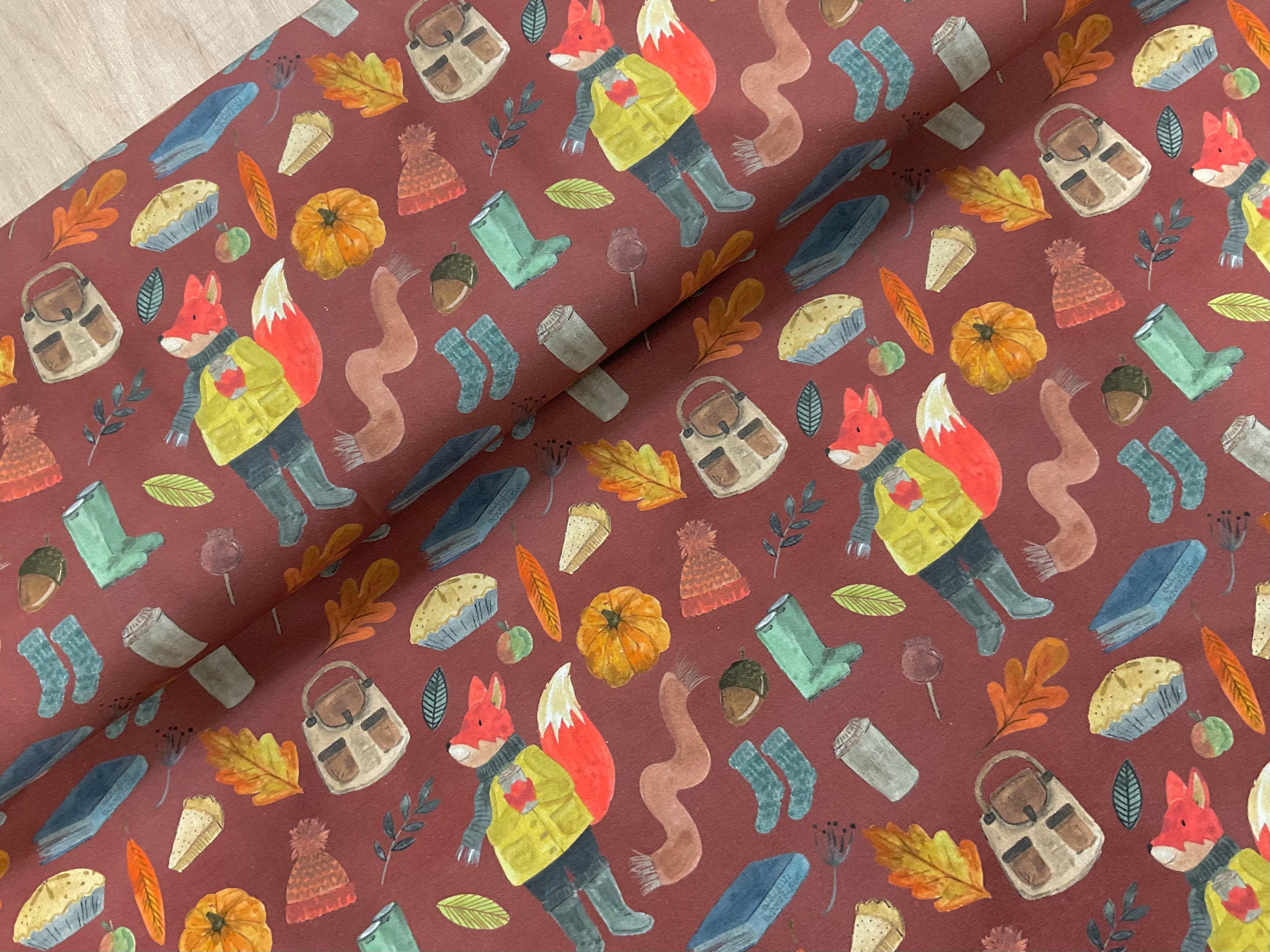 Mr Fox Cotton Jersey
