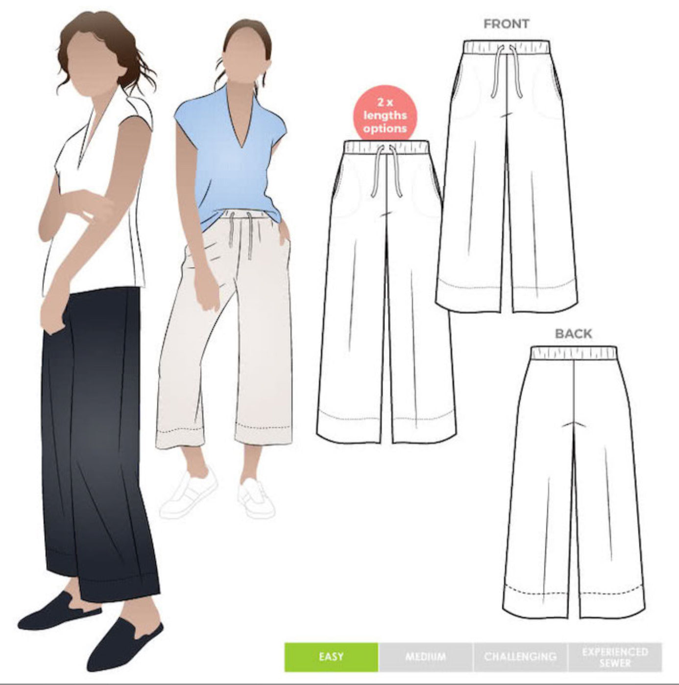 Style Arc Como Knit Pants Sizes 4-16