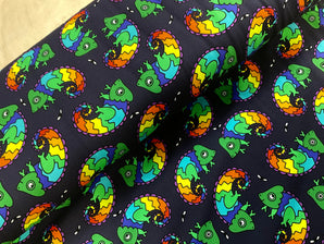 Karma Chameleon by FABRIC MAMA Cotton Jersey Fabric