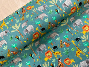 Wild Animals French Terry