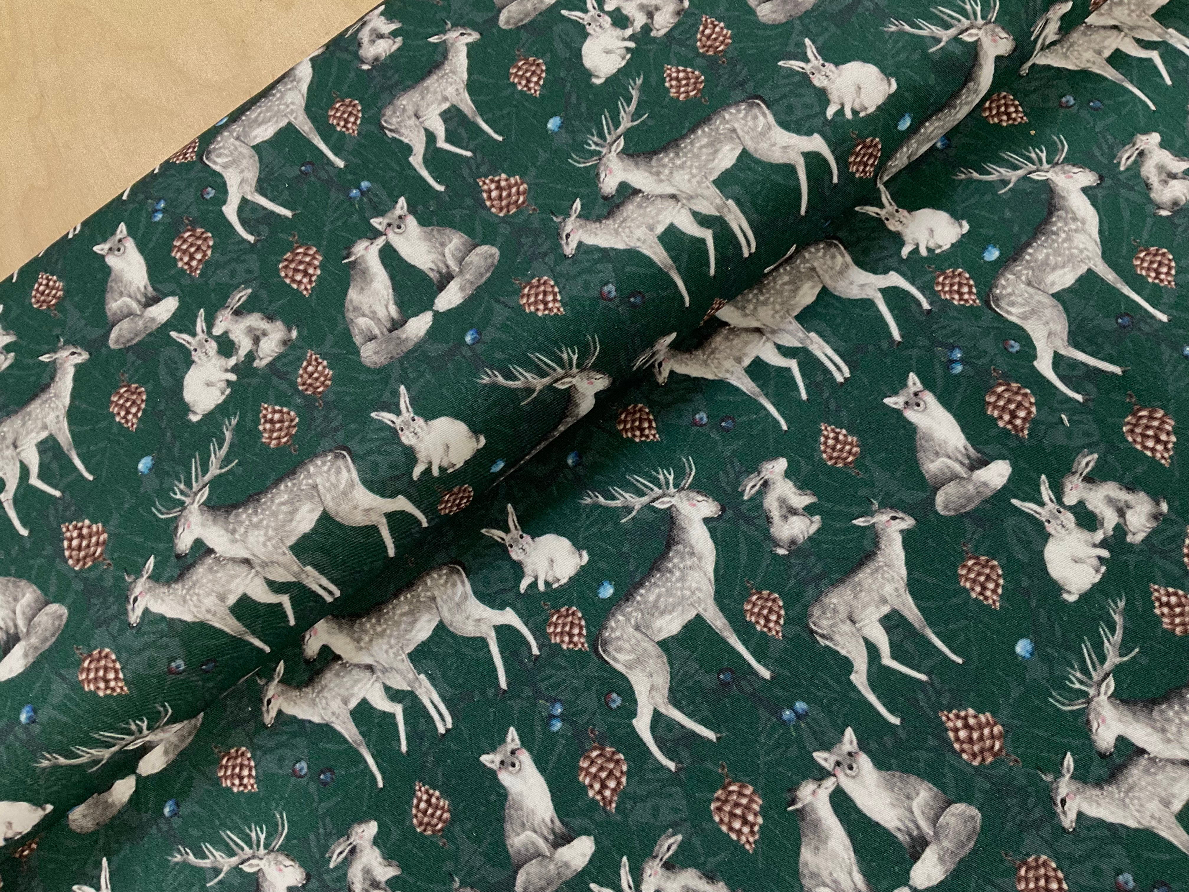 Winter Wonderland Cotton Canvas Twill