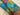 Abstract Leaves and Flowers Cotton Batik