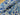 Blue and White Chintz Chiffon