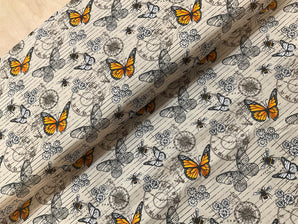 Steam Punk Butterflies Cotton