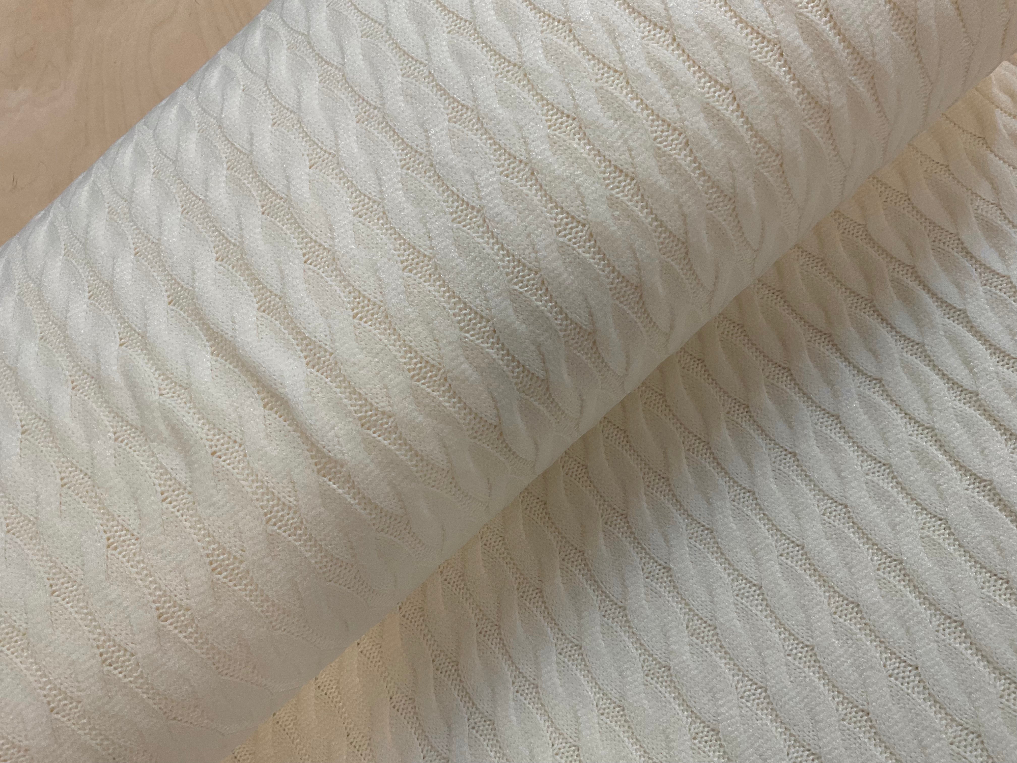 Nordic Ecru Cable Knit