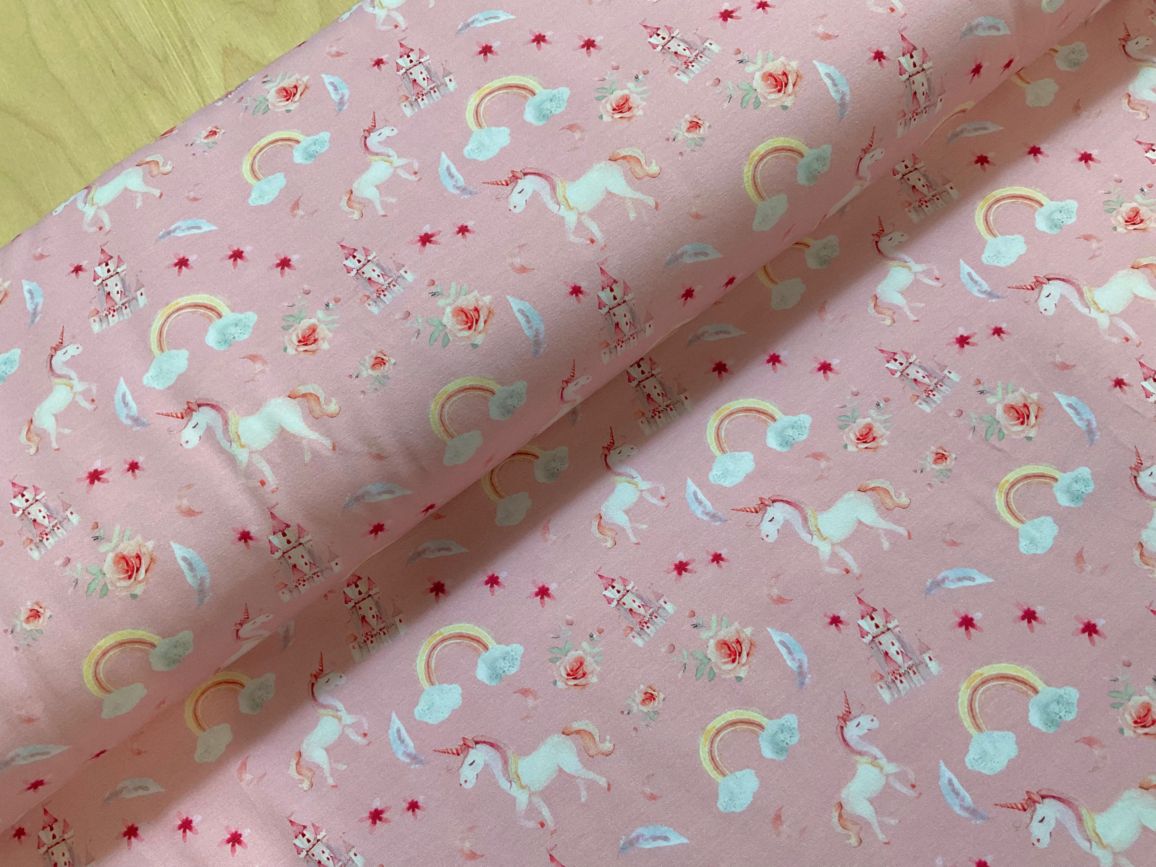 Magical Unicorns Cotton Jersey
