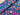 Nerida Hansen Blue Meadow Flower Fine Poplin