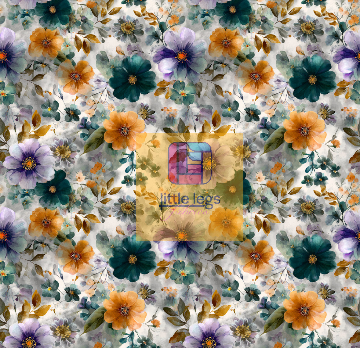 PRE ORDER Moonlit Petals French Terry - DUE IN STOCK MID OCTOBER