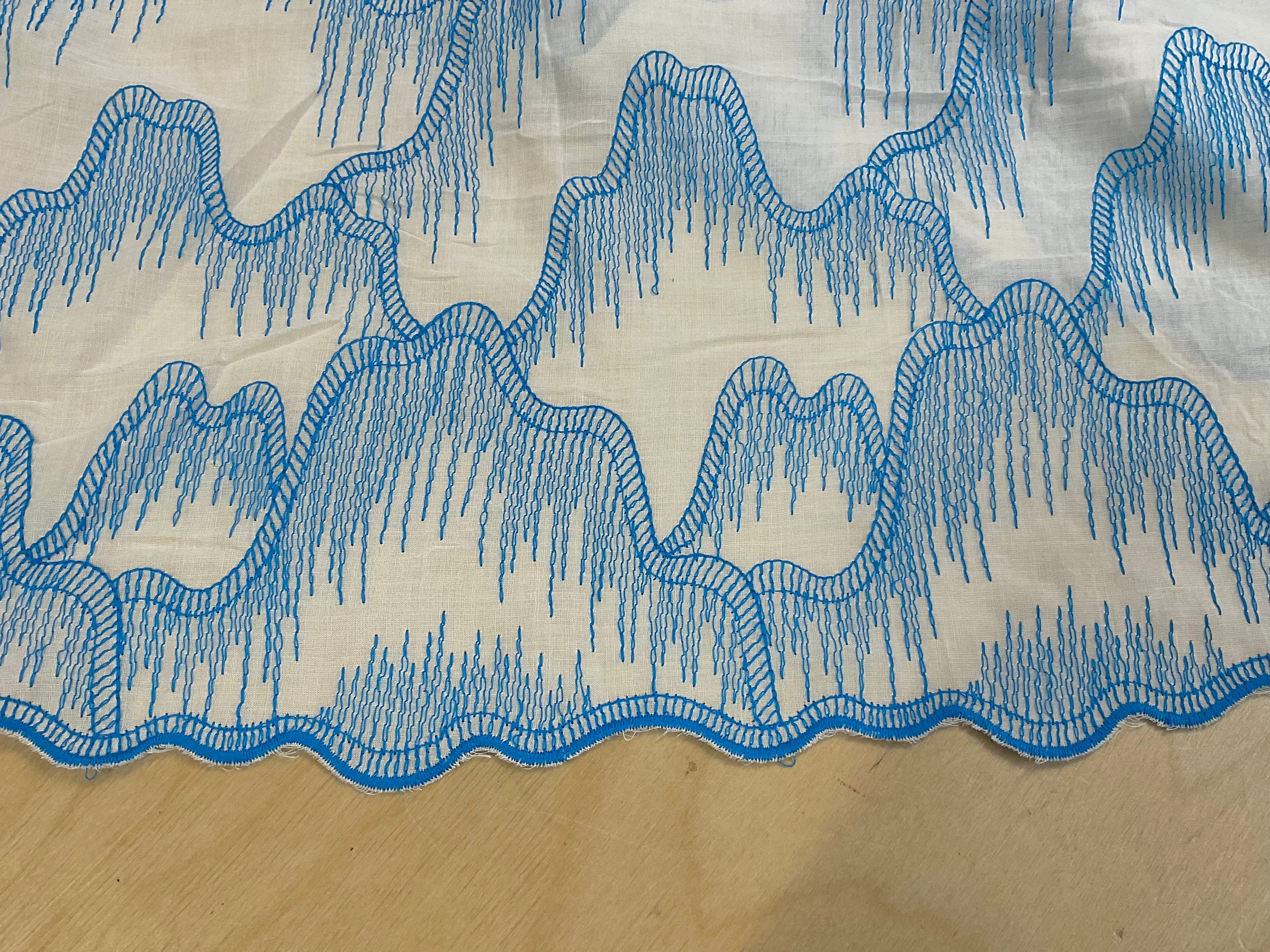 Embroidered Waves