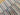 Cream and Navy Mexican Stripe Canvas