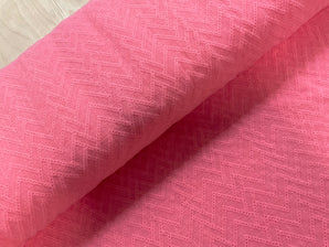 Coral Zig Zag Broderie Anglaise