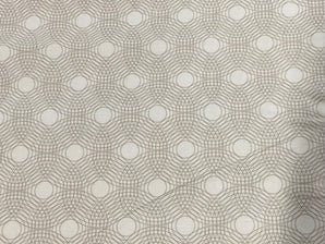 REMNANT - 65cm Concentric Circles Cotton