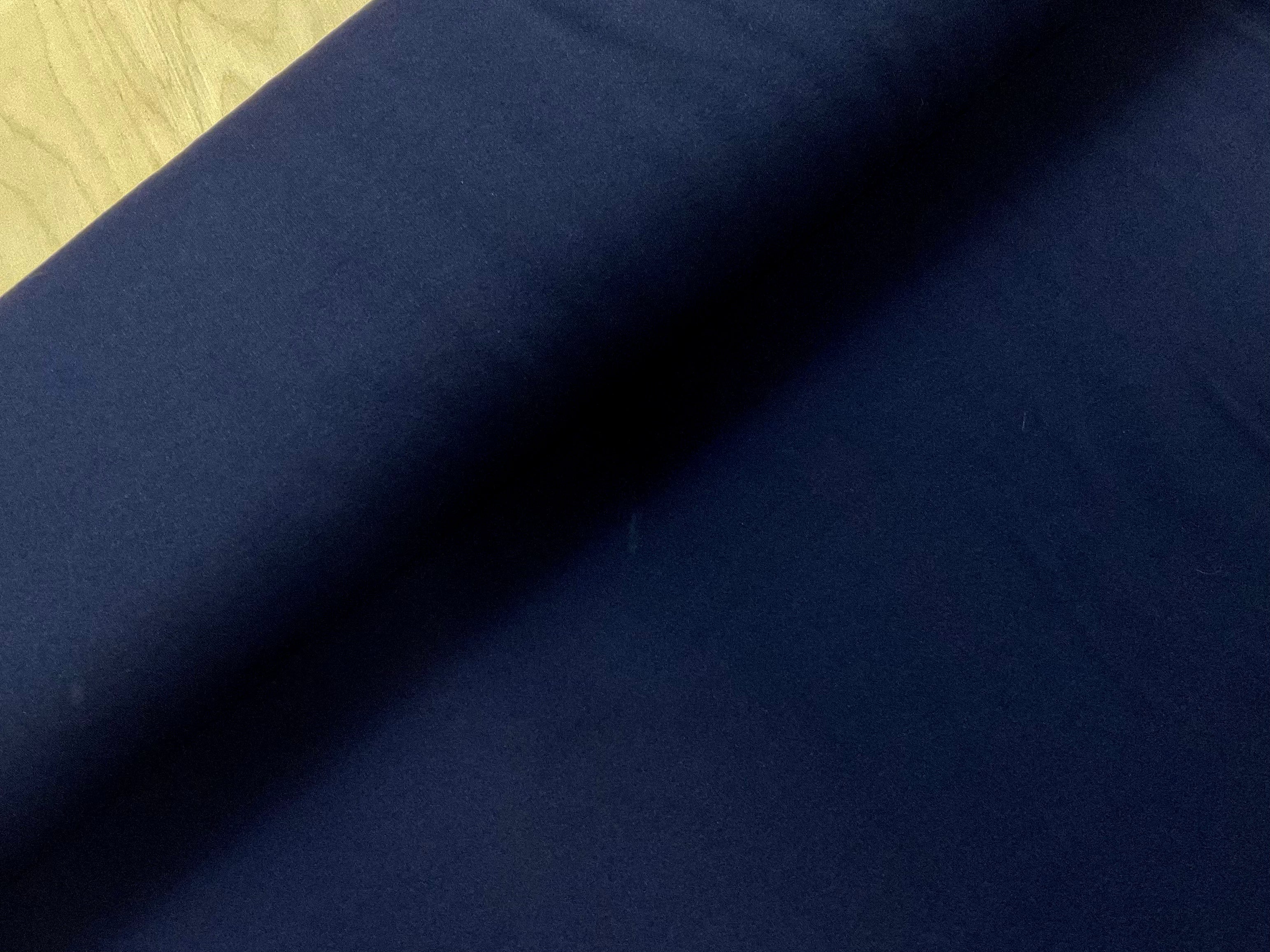Indigo Denim Effect French Terry