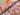 Orange and Pink Tie Dye Viscose