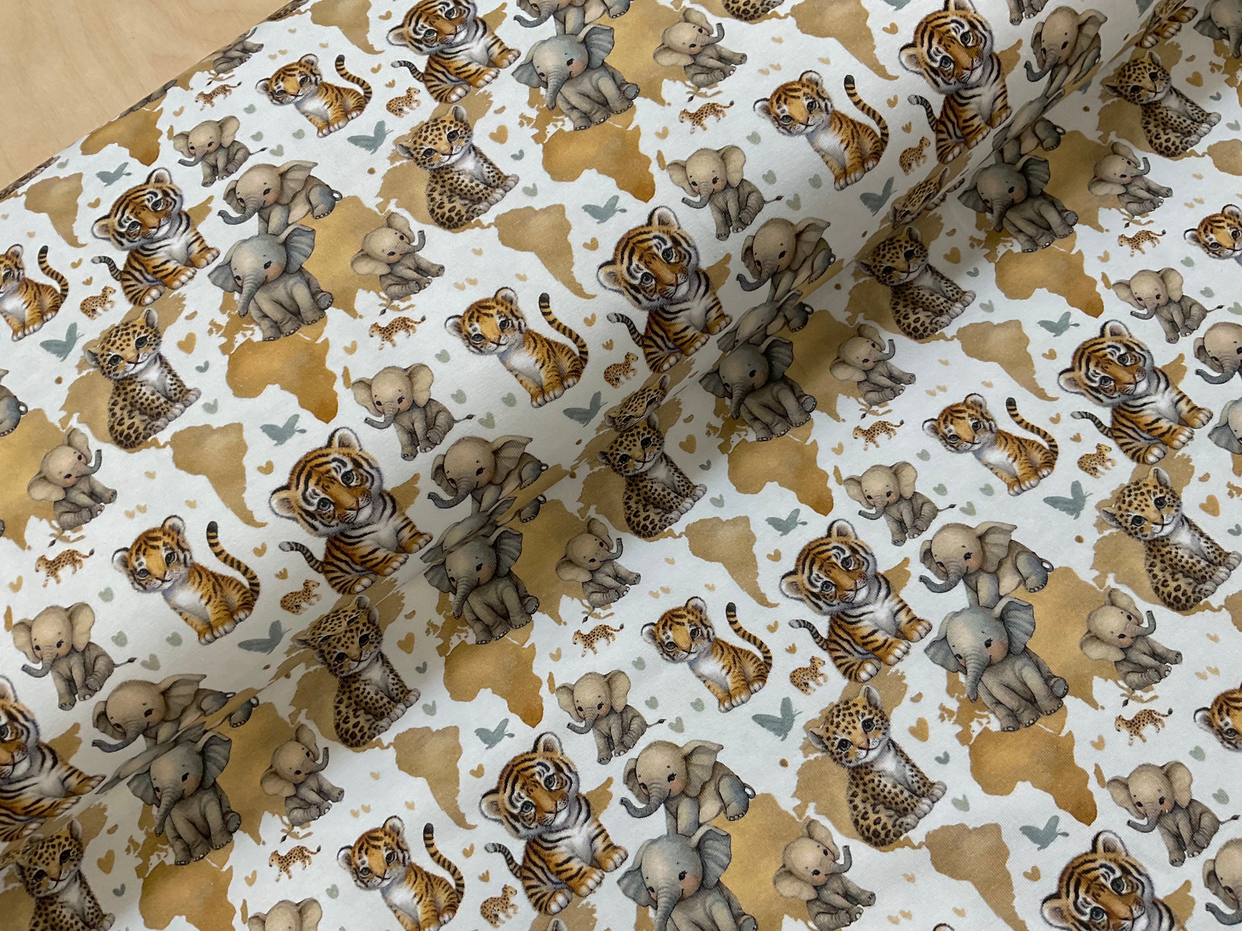 Baby Safari Cotton Jersey