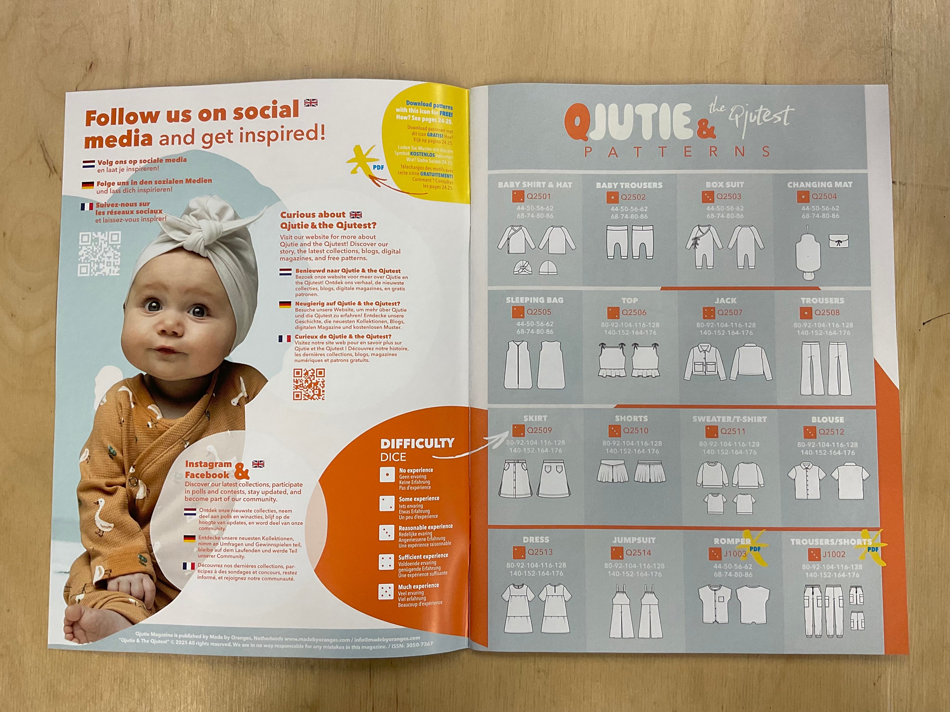 Qjutie the Qjutest Pattern Booklet