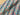 Metallic Blue Ripple Cherry Blossom Cotton