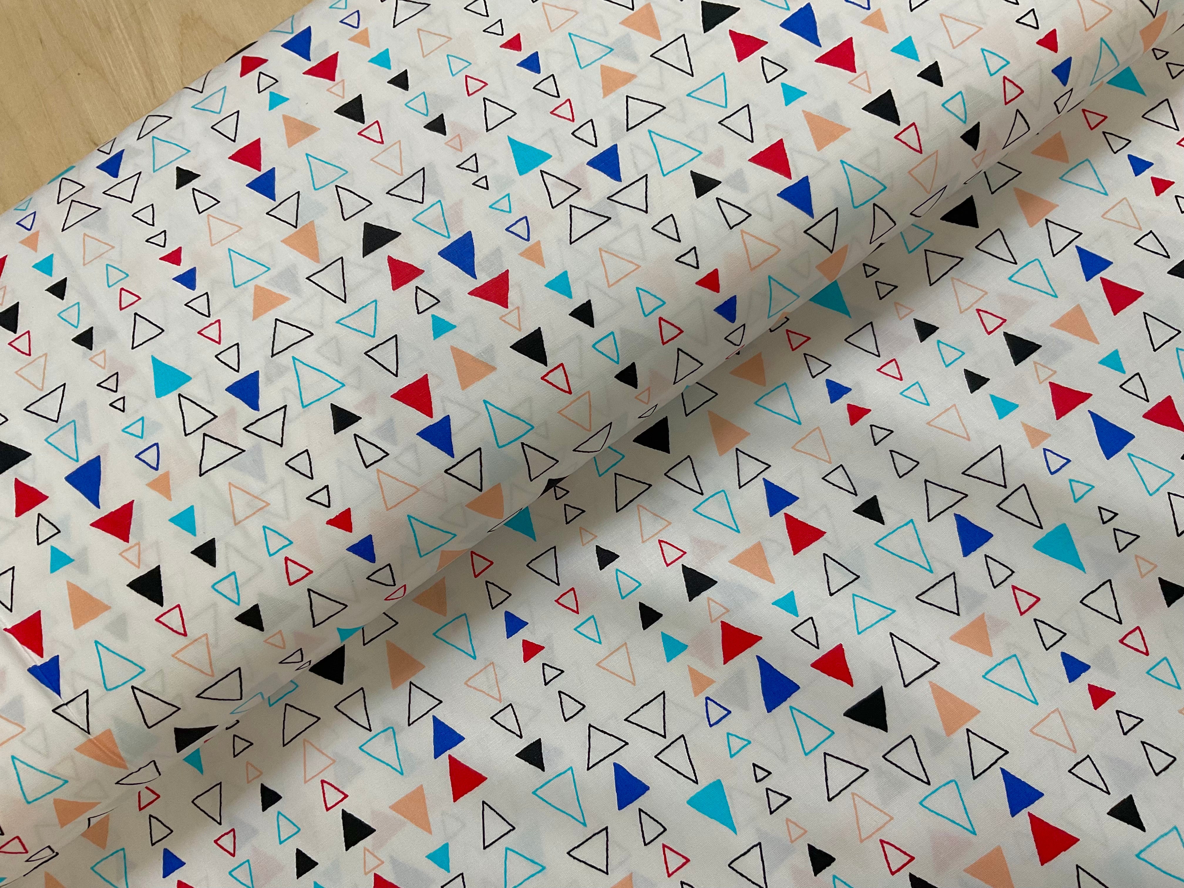 80’s Triangles Cotton