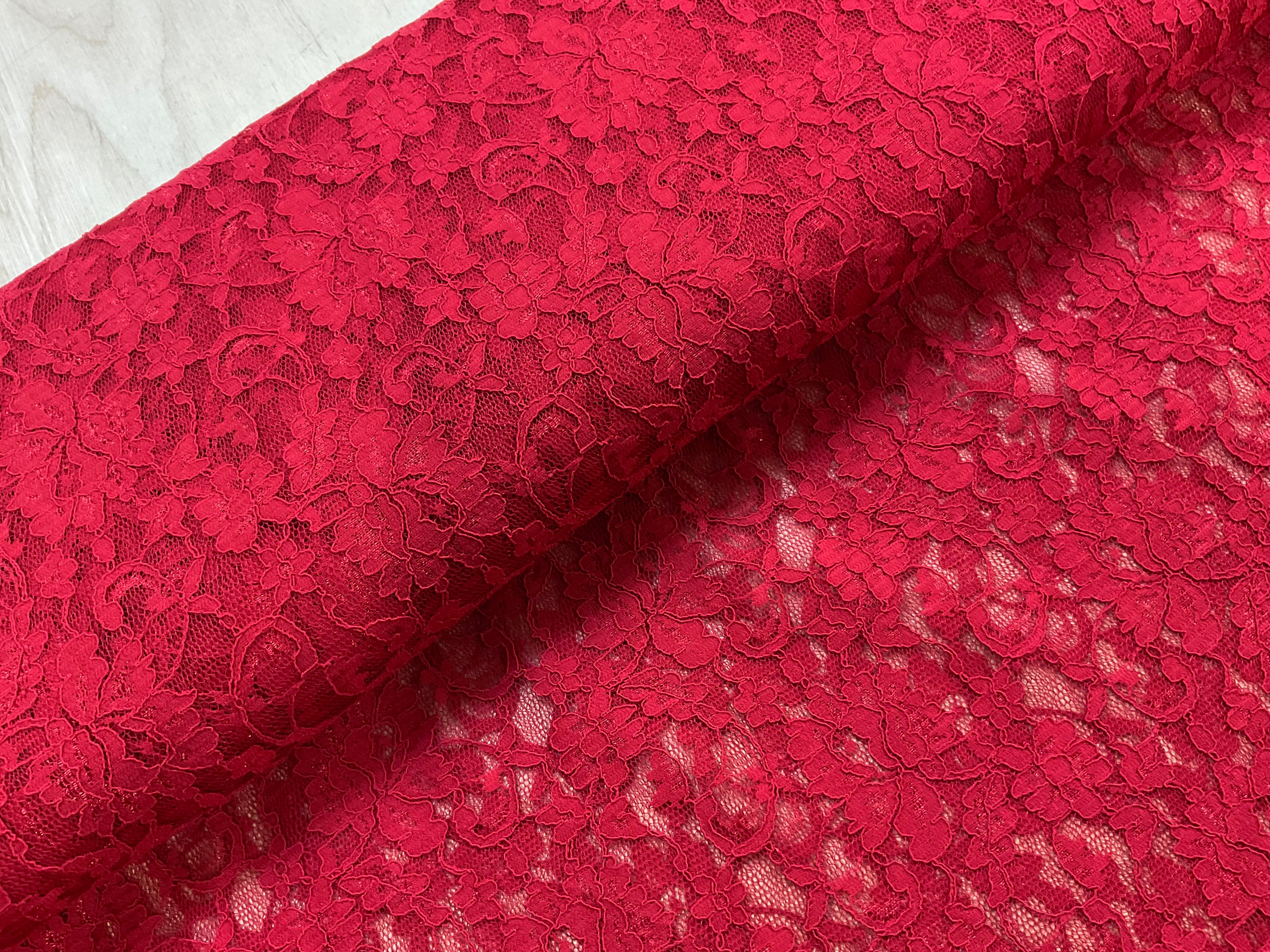 STOCKROOM CLEARANCE - Red Lace