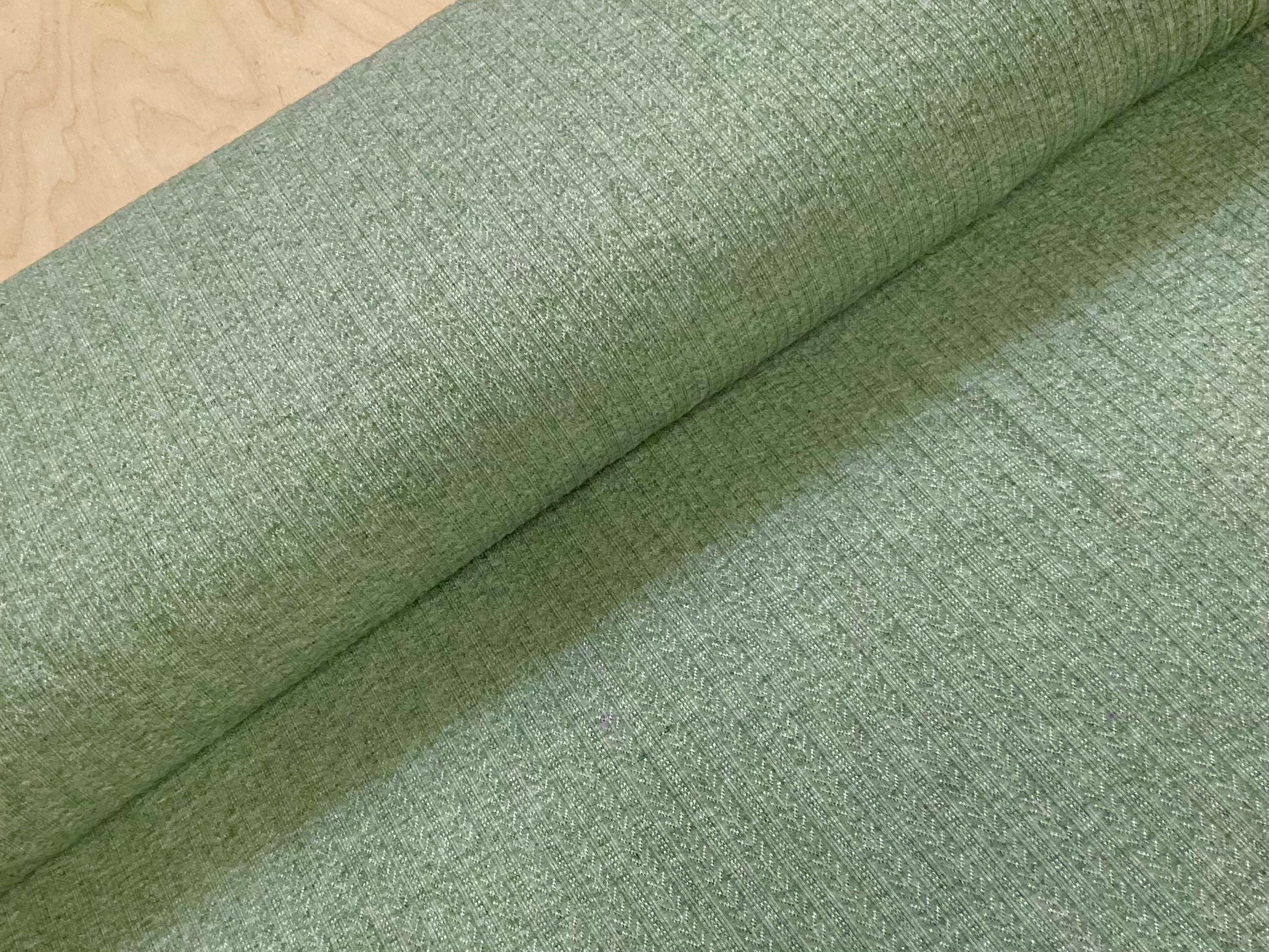 Green Melange Fine Knit