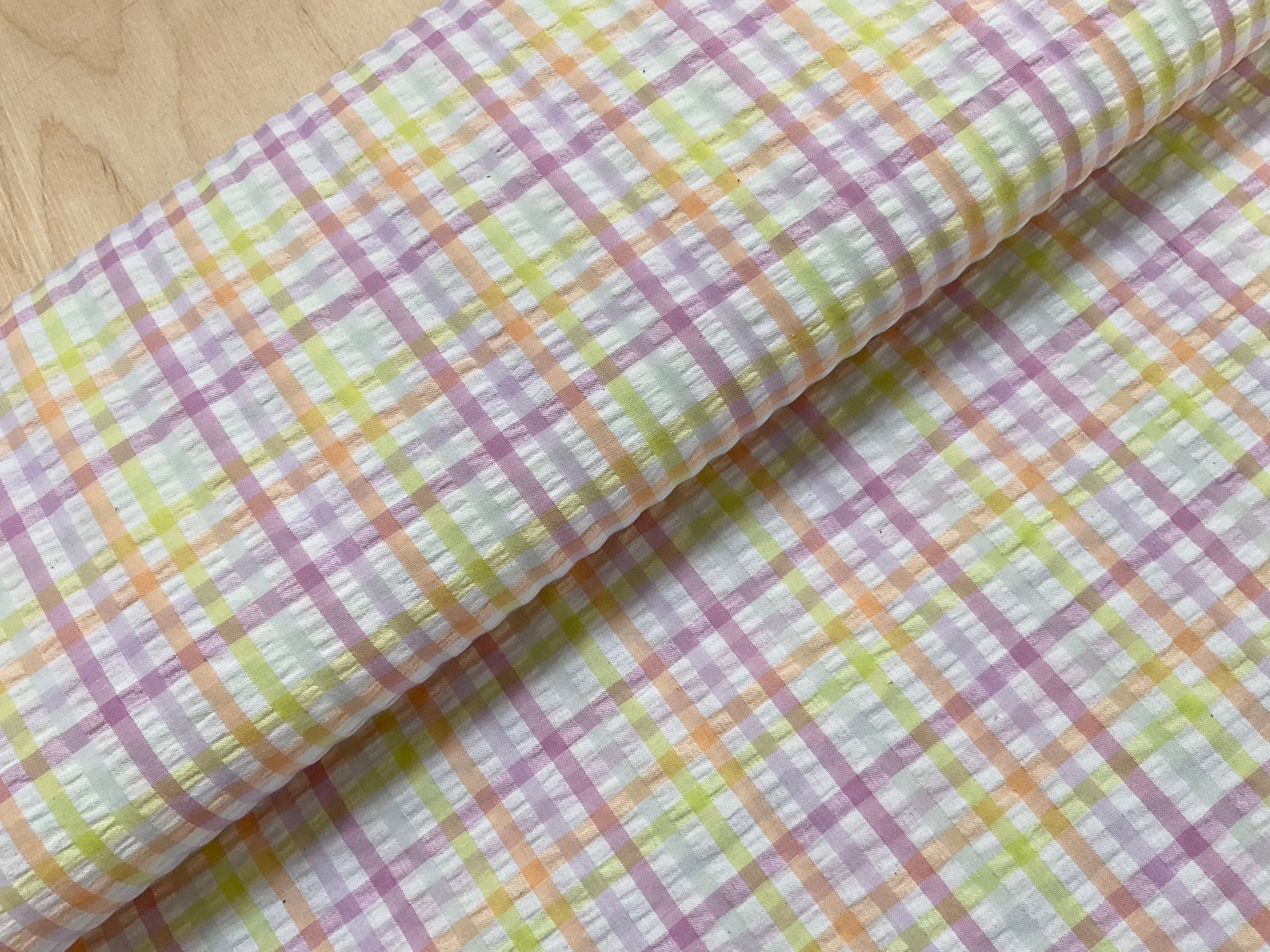 Summer Gingham Seersucker