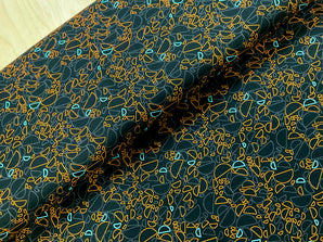 Bright Semi Circles 100% Cotton